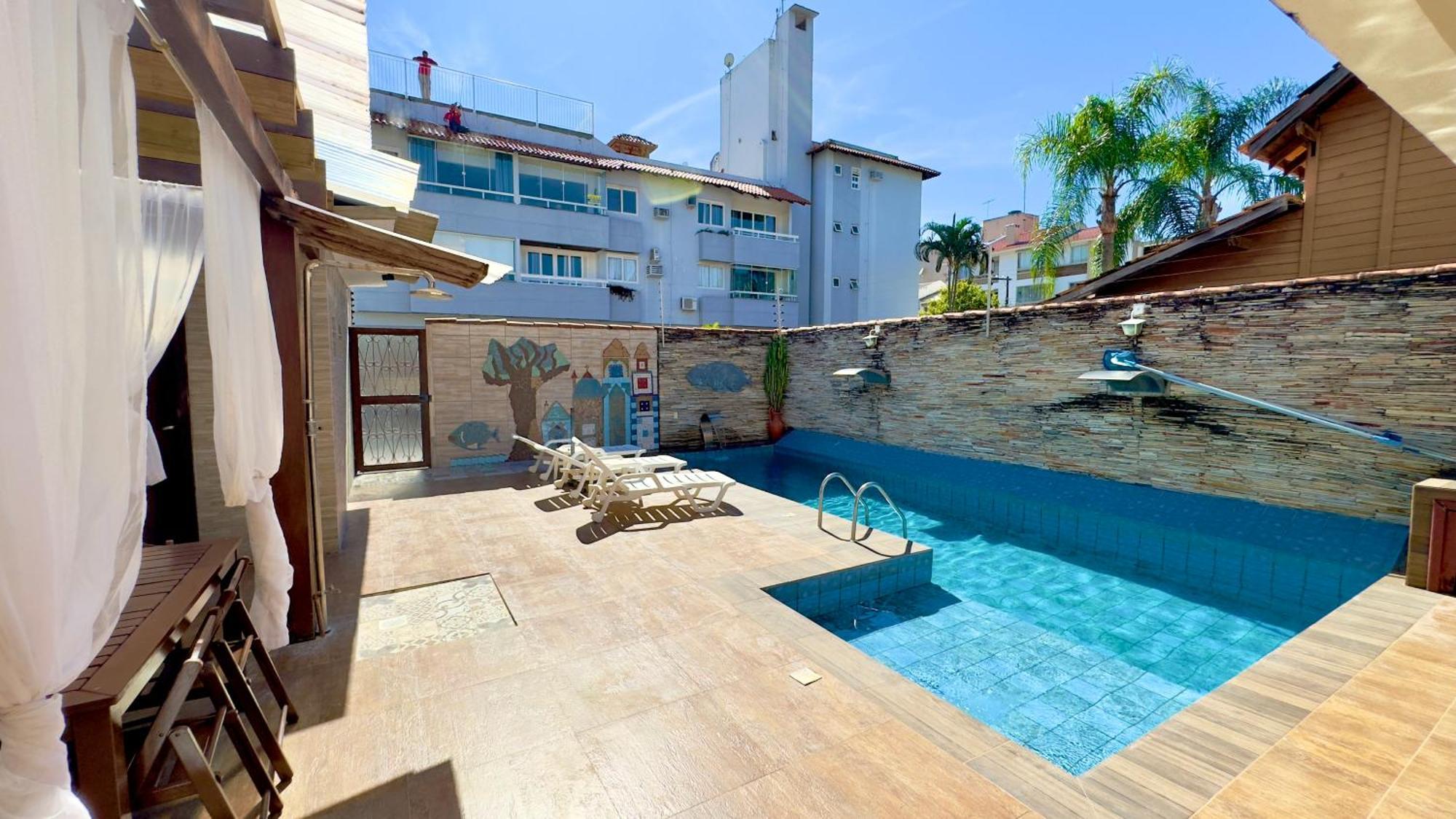 Hotel Das Palmas ฟลอเรียนอโปลิส ภายนอก รูปภาพ